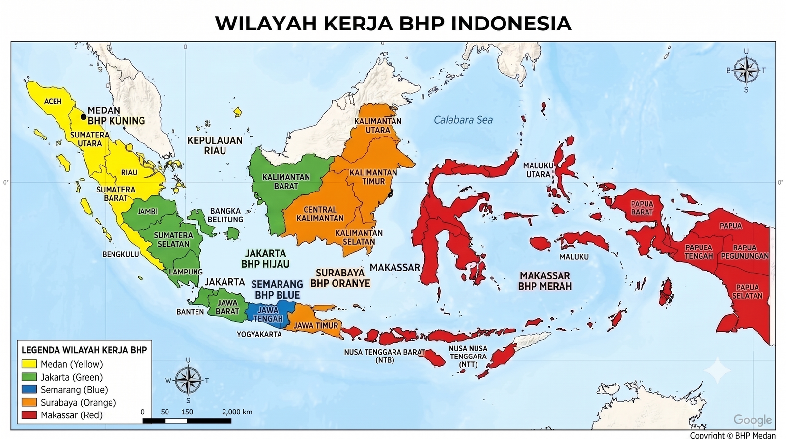 Peta Cakupan Wilayah Terkini
